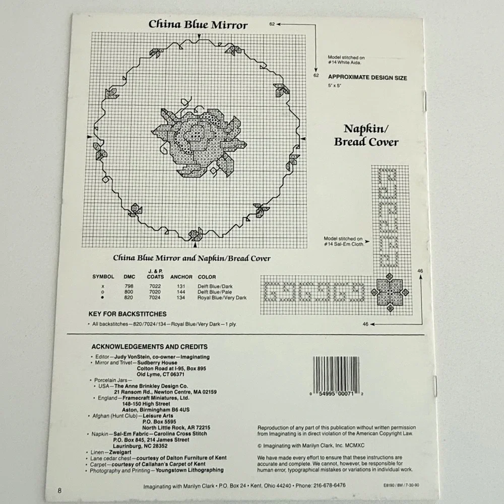 Lot of 3‎ Vintage Quilt Cross Stitch Pattern Books Sampler Primitive Decor